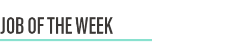 job-of-the-week-title